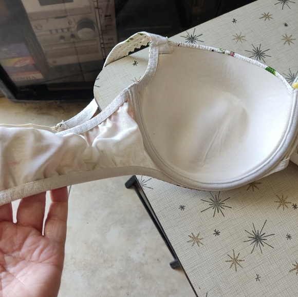 Antigel Floral Balconet with foam cups Bra Size 38E - Picture 9 of 9